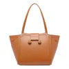 Marni Mini Riviera Tote Bag In Brown