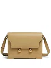 Marni Womens Nomad Trunkaroo Branded-hardware Leather Shoulder Bag In Multicolor