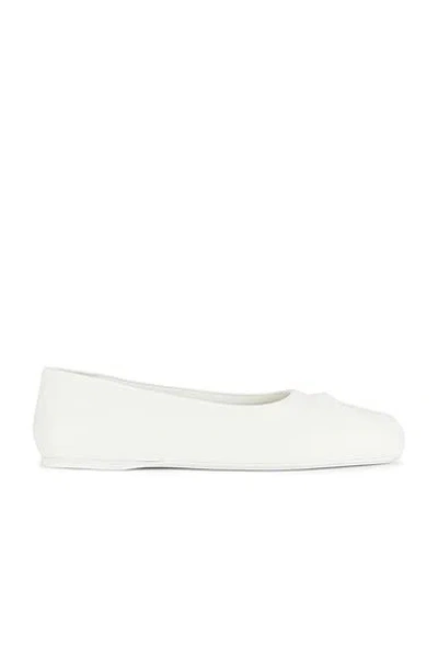 Marni Ballet Flat In Lily White