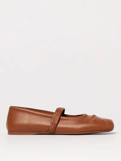 MARNI BALLET FLATS MARNI WOMAN COLOR LEATHER,G59690107
