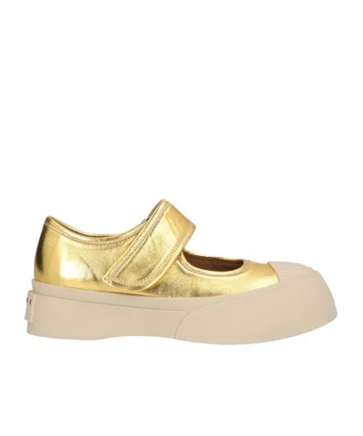Marni Ballet Flats In Yellow