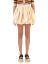 Marni "air Balloon Pleated Elastic Waistband" Skirt