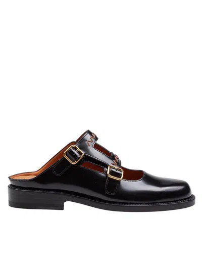 Marni Bambi 3.0 Moccasin Sabot Made Of Brushed Calfskin