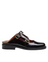 Marni Bambi 3.0 Moccasin Sabot Made Of Brushed Calfskin In Black
