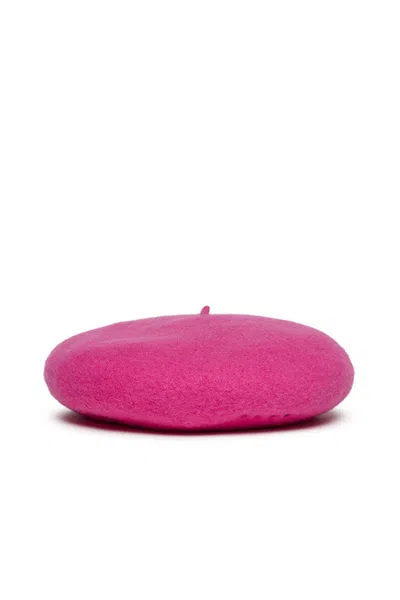 MARNI WOOL-BLEND BERET WITH LOGO