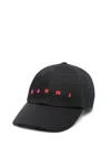Marni Baseball Hat In Black