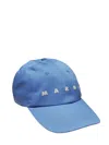 Marni Blue Logo-embroidered Baseball Cap