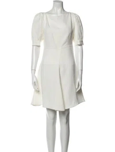 Pre-owned Marni Bateau Neckline Mini Dress In Neutral