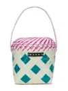 Marni Beach Party Bag In Neutrals