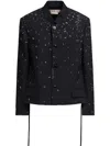 Marni Bead-embellished Jacket In Black