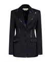 Marni Bead-embellished Single-breasted Blazer In Black