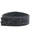 Marni Beaded Belt (authentic Pre-loved) In Black