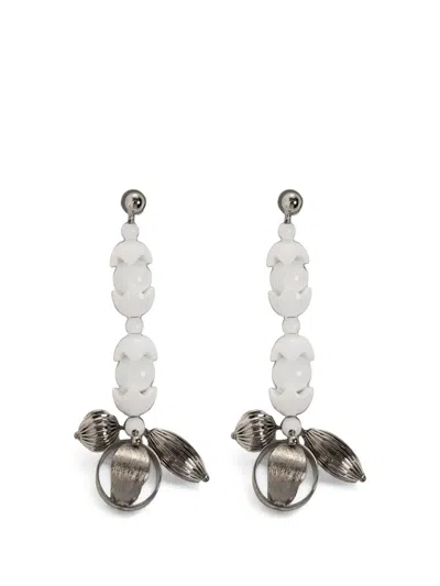 MARNI BEADED DROP EARRINGS