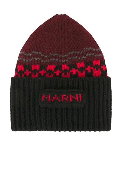 Marni Beanie Hats In Multi
