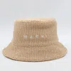 Marni Beige Rafia Bucket Hat In Beige