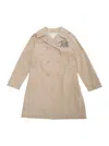 Marni Double-breasted Coat In Beige