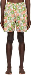 Marni X Paloma Funky Charm Explosion Boxer Short In Fcw08 Bone
