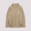 Marni Hooded Jacket With Embroidered Detail And Elasticated Hem