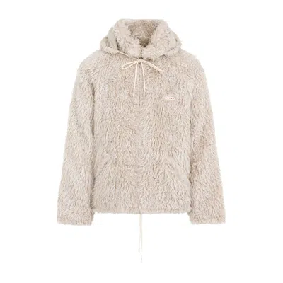 MARNI MARNI BEIGE POLYESTER JACKET