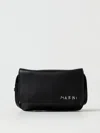 Marni Flap Trunk Shoulder Bag With In Black