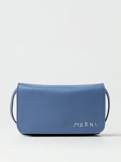 Marni Bags  Men Color Gnawed Blue In Gnawed Blue