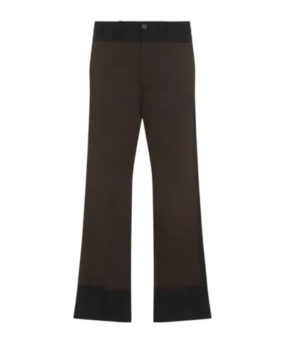 Marni Belt-loop Casual Pants In Black