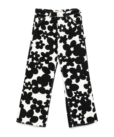 MARNI MARNI DILLIES PRINTED CARGO PANTS