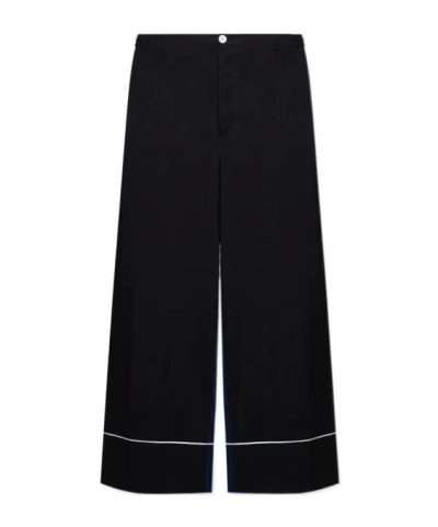 Marni Belt-loop Casual Pants In Black