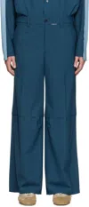 Marni Belt-loop Casual Pants In Blue