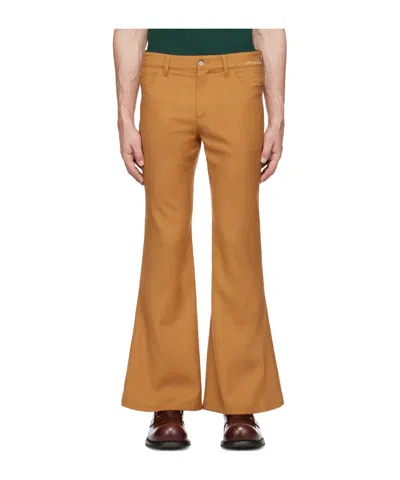 Marni Belt-loop Casual Pants In Brown