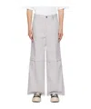 Marni Belt-loop Casual Pants In White
