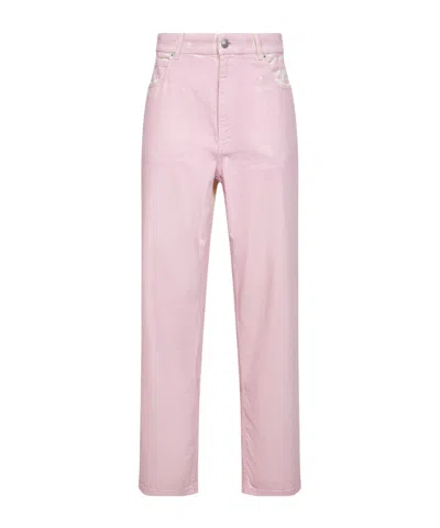 Marni Belt Loop Jeans In Pink