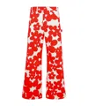 Marni Cotton Pants In Red