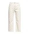 Marni Belt-loop Jeans In White