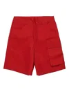 Marni Belt-loop Pocket Shorts In Red