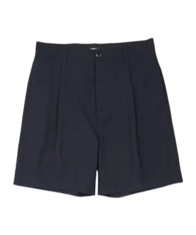 Marni Belt-loop Shorts In Black