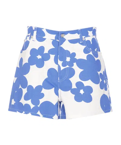 MARNI MARNI FLORAL-PRINTED SHORTS