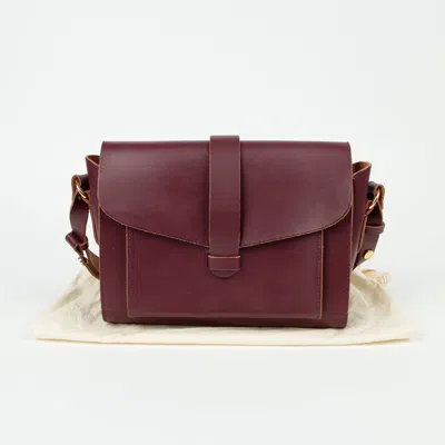 Marni Belt Shoulder Bag In Red