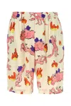 Marni Graphic-print Bermuda Shorts In Printed