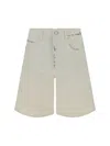 Marni Bermuda Shorts In Lily White