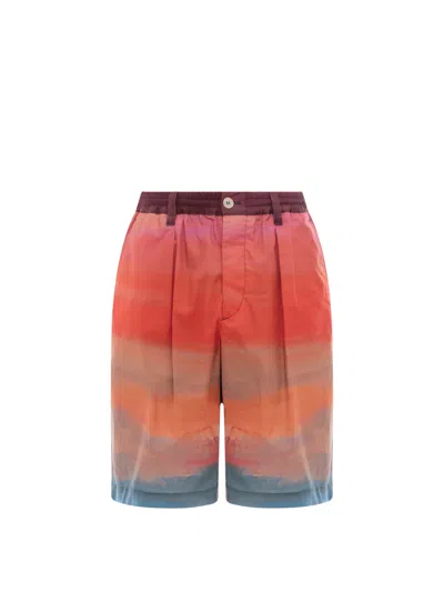 Marni Bermuda Shorts In Multicolor