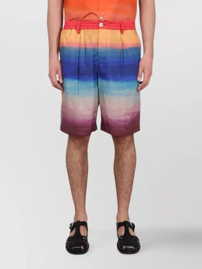 MARNI BERMUDA SHORTS WITH BACK AND SIDE POCKETS