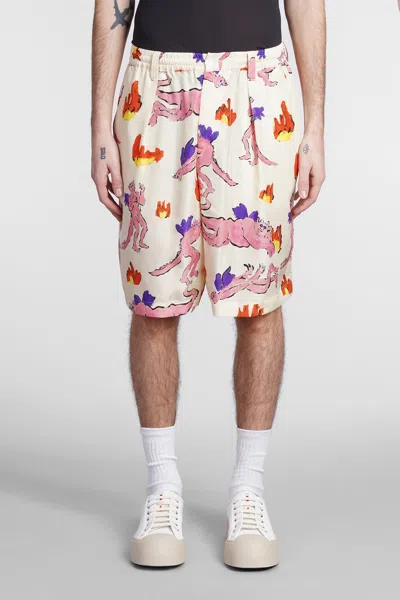 MARNI BERMUDA SHORTS WITH PRINT
