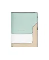 Marni Colour-block Bi-fold Wallet In Green