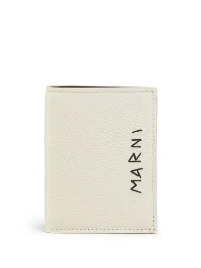Marni Portemonnaie Mit Klappe In Nude