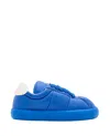 Marni Bigfoot 2.0 Padded Leather Sneakers In Blue