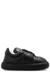 Marni Bigfoot 2.0 Padded Leather Sneakers In Black