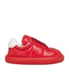 Marni Red Leather Bigfoot 2.0 Sneakers In Red