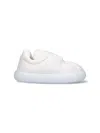 Marni Leather Sneakers In Lily White