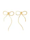 Marni Bijoux Gold Necklace And Bow Earrings Set In Gold